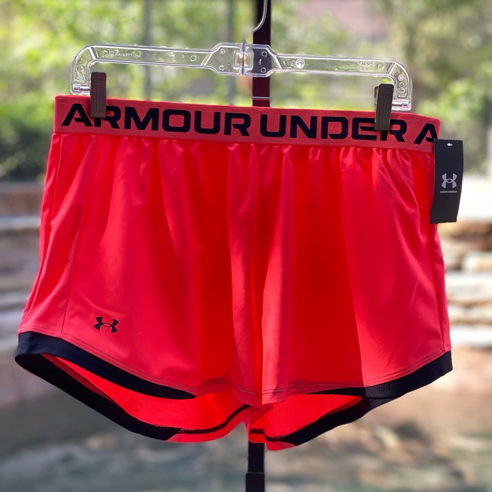 UNDER ARMOR‎ PLAY UP 2.0 SHORTS (L) PINK